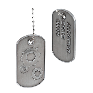 Placa de Identificación Personalizada para Perro con Logotipo, Diseño de Letras Cruzadas de Animales, Metal Galvanizado, para Regalos del Día Nacional y Navidad - Product Image 5