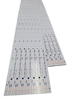 Haute qualité en aluminium blanc led lumière pcb conception personnalisée carte de Circuit imprimé nu pour T5/T8 Tube Batten lumière tulipe
