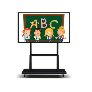 ไวท์บอร์ดหน้าจอสัมผัสแบบอินเทอร์แอคทีฟ 4K พร้อมแผง LCD รองรับการสัมผัส 20 จุด ระบบ Android 13 สำหรับใช้ในห้องเรียน - Product Image 1