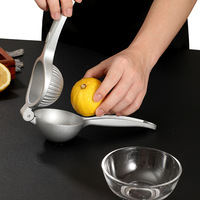 Presse-agrumes manuel en aluminium, presse-citron compact, presse-orange, presse-grenade pour la maison