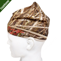 Bonnet réfléchissant imprimé OEM à motif vague pour protéger les cheveux, casquette de rue, bonnet pour hommes et femmes, broderie de logo personnalisée