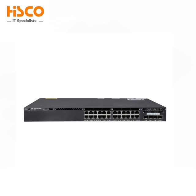 New Original WS-C3650-24TD-L 3650 Series 3650-24T Ethernet Switch 24 X RJ-45 Port Manageable Stackable POE 88 Gbps Switch