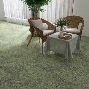 Ubin karpet kantor komersial dinding ke dinding kustom gaya Modern harga rendah PP warna PVC Hotel & lantai koridor pameran - Product Image 2