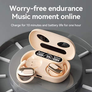 Écouteurs sans fil sportifs B19 OWS avec crochet d'oreille, affichage numérique de la batterie, pour mode jeu/musique, sport - Product Image 3