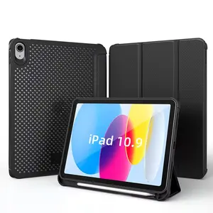 Heat Dissipation Hollow Design TPU Smart Protective Tablet Case For IPad Air4/5 10.9 Inch Cover For IPad 7/8/9th Gen 10.2