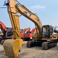 Excavatrice Caterpillar 320BL d'occasion, 20 tonnes, hydraulique, sur chenilles, moteur fiable, machine de terrassement pour la construction