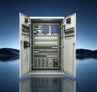 Gabinete de Control para Equipos Eléctricos Industriales, Caja de Distribución con HMI, Clasificación IP66, 380V/220V, Certificado, con Bloqueo