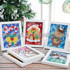 Diamant <span class=keywords><strong>Peinture</strong></span> Astuce Peint Animal Pet Mosaïque Broderie Point De Croix Kit dot <span class=keywords><strong>peinture</strong></span> par numéros Cadeaux De Noël pour Enfants Jouets - Product Image 3