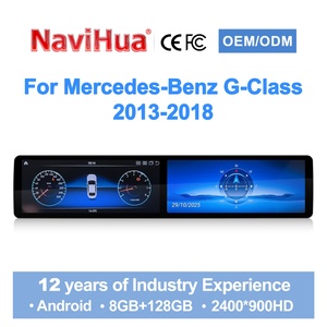 12.3" Dual Screen Android Car Radio for Mercedes Benz G Class 2013 2018 <b>Auto</b> Head Unit Monitor Carplay Navigation New Design - Product Image 5