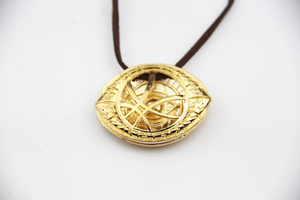 Collier Pendentif Vintage Charme Oeil de Agamotto <span class=keywords><strong>Doctor</strong></span> Strange en Alliage de Zinc avec Chaîne Corde, Design Géométrique, pour Hommes et Femmes - Product Image 2