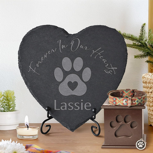 Batu Nisan Kenangan untuk Anjing, Kucing, dan Semua Hewan Kesayangan, Batu Nisan Hewan Peliharaan Custom, Plakat Nisan, Kenang-kenangan Simpati untuk Kehilangan Hewan Peliharaan - Product Image 1