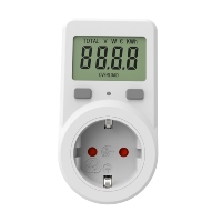 Meteran Multifungsi Digital Meteran Energi Listrik Meteran Daya dengan Layar LCD