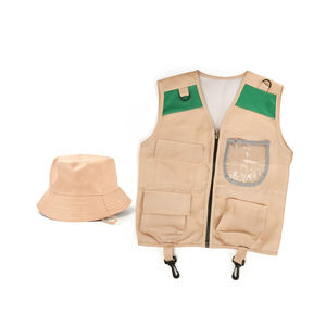 <span class=keywords><strong>Disfraz</strong></span> <span class=keywords><strong>de</strong></span> Explorador para Niños con Chaleco y Sombrero, Chaleco <span class=keywords><strong>de</strong></span> Carga Safari y Kit <span class=keywords><strong>de</strong></span> Aventura al Aire Libre para Niños, Disfraces para Juegos <span class=keywords><strong>de</strong></span> Simulación - Product Image 4