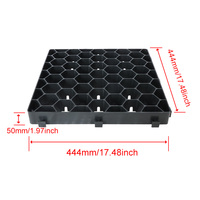Grille de gravier en HDPE recyclé de haute qualité Sunsbuild, allée, couleur personnalisée, grille en plastique, pavé, grille pour gazon, garantie de 2 ans
