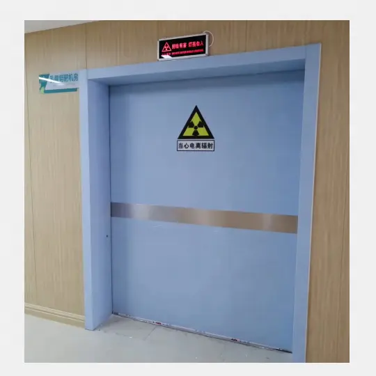 ward door, hospital radiation isolation x ray lead window, lead sheet,hermetic stainless steel door automatic