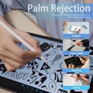 <span class=keywords><strong>Penna</strong></span> Stylus <span class=keywords><strong>per</strong></span> <span class=keywords><strong>iPad</strong></span> 11a e 10a Generazione, Ricarica Rapida, Riconoscimento del Palmo, <span class=keywords><strong>Compatibile</strong></span> con Apple Pencil 2018-2025 - Product Image 4