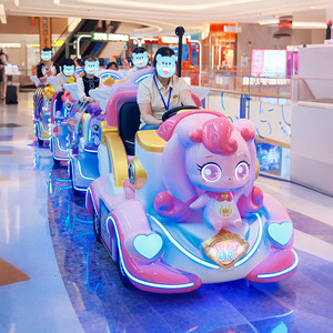 Tren sin rieles de carrusel colorido Teenieping, atracción de entretenimiento popular para ferias, sitios turísticos, centros comerciales y escuelas - Product Image 6