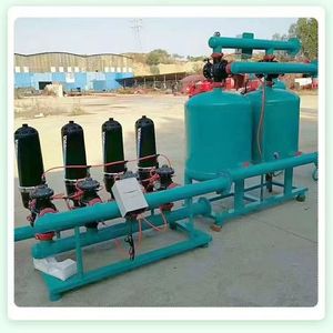 Filter Pasir Kerikil Backwash untuk Irigasi Cakram Pertanian Tetes Mikro-spray Otomatis Penuh Diameter 2-4 Inci - Product Image 2