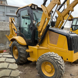 Retroexcavadora Usada CAT 416E, Cargadora de Ruedas de Segunda Mano, Equipo de Construcción, Buen Rendimiento, Entrega Global 100%, 312D2GC 313D - Product Image 1