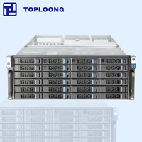 S465-24 4U 24 Bay Rack Mount Computer Case Hot Plug Storage Server Chassis 4U Server Case Support E-ATX Motherboard