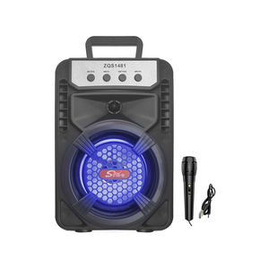 Mini altavoz inalámbrico portátil de gran oferta, reproductor de música para el hogar, altavoz de <span class=keywords><strong>Karaoke</strong></span> BT - Product Image 5