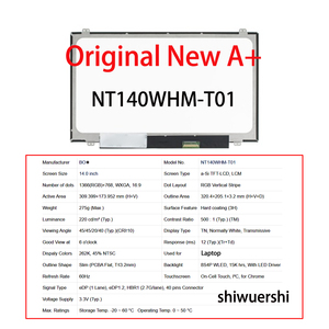 Monitor Lcd 14 "TN 1366*768 EDP 40Pin Pengganti NT140WHM T00 N140BGN E42 NT140WHM T01 T02 T04 T05 B140XTK02.0 B140XTK02.2 - Product Image 5