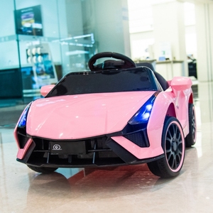 Auto Eléctrico de Juguete Unisex <span class=keywords><strong>para</strong></span> Niños de 3 a 12 Años, Batería Recargable, Música, Luces, Ruedas Pequeñas de Plástico <span class=keywords><strong>para</strong></span> Niños y Niñas - Product Image 3