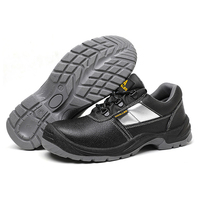 Bottes de travail mi-montantes en cuir microfibre véritable haut de gamme, certifiées CE S1P S3, chaussures de sécurité très vendues pour hommes et femmes