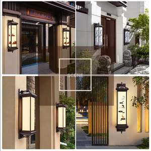 Applique murale carrée à LED à énergie solaire Éclairage de porche extérieur de jardin avec énergie solaire Y Baja Sube's Beautiful LED Pared Luces - Product Image 6