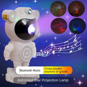 Lámpara de astronauta recargable con LED Bluetooth Música y proyector espacial Ocean Wave Night Light para aplicación en el dormitorio - Product Image 2