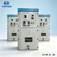 Equipo de Distribución Eléctrica KYN28, Gabinete de Acero Extraíble de 12kV para Interiores, para Plantas de Energía Industrial