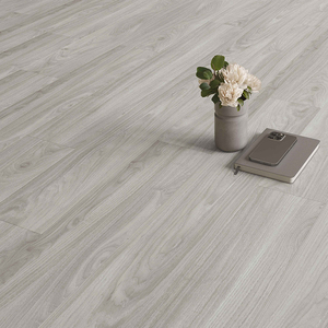 Revêtement de sol SPC LVT design marbre, logo personnalisé OEM, couche d'usure de 0,2 mm, certifié SGS CE RoHS, système de pose par clic pour salle de bain, revêtement de sol SPC - Product Image 1