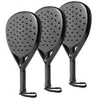 Raquette de padel NewChance, qualité supérieure, design unique, carbone 12K, hexagone 3D, fournisseur chinois direct.
