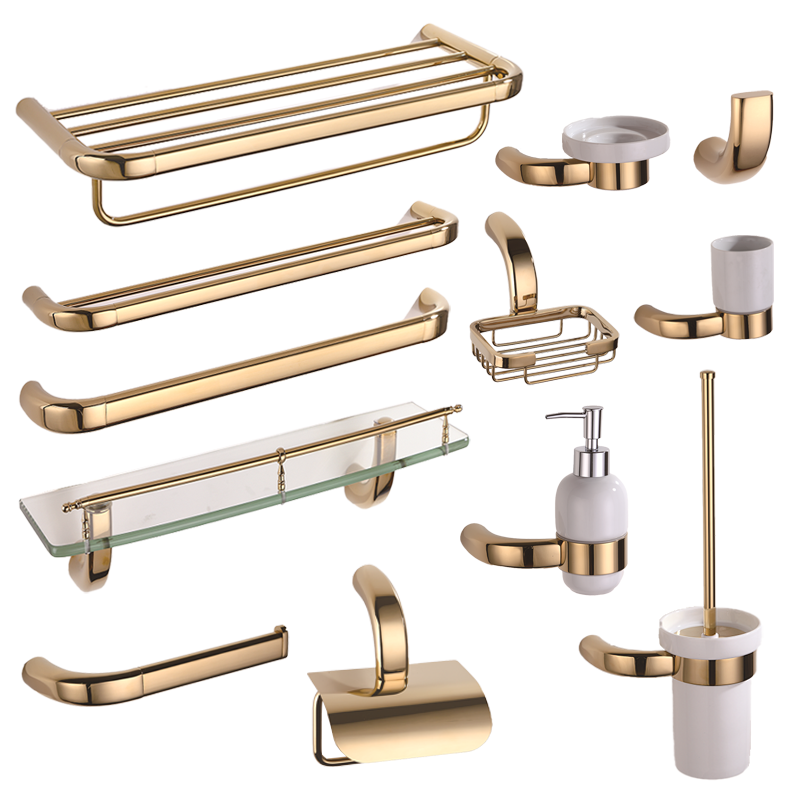 Modern Brass PVD Gold Luxury Bathroom