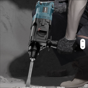 Juego de Taladro Portátil de Alta Potencia, 28 mm de Diámetro, Mandril SDS 3 en 1, Kit de Rompedores de Concreto, 220 V, para Demolición, Martillo Rotatorio DH-1200-E - Product Image 4