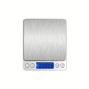 Báscula Digital de Cocina Plateada para Joyería con Pantalla LCD, Precisión de 0.1g, Capacidad de 500g, Límite de 5kg, Múltiples Unidades, OEM, 1 Año de Garantía - Product Image 2