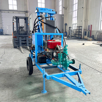 Machine de forage verticale et horizontale multifonctionnelle légère de 30 CV, 100 m, pour puits d'eau et sols