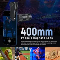 Objectif téléobjectif mobile NEEWER LS-78 400 mm, mise au point minimale 70 cm, filetage 17 mm, optique en verre MF pour iPhone 17 mm, moule privé pour smartphone