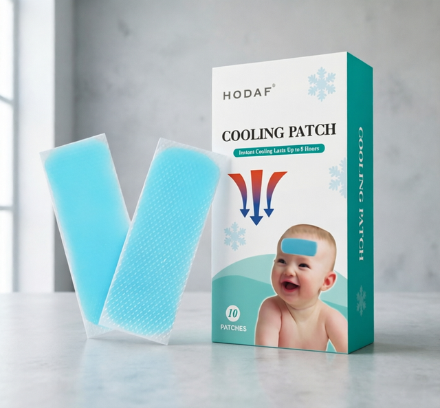Summer Popular HydroGel Cooling Pads Fever Patch for Kids Colorful Refreshing Cooling Ice Patch