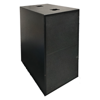 Subwoofer mono LS3 LS Series LS118B/LS218B 18 pouces 4/8 ohms 700W/1400W, enceinte en bois, à poser au sol