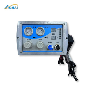Revêtement AH-S500 de pièces lourdes utilisé pour le travail de lissage de <span class=keywords><strong>film</strong></span> d'acier Équipement de revêtement en poudre respectueux de l'environnement à tension stable - Product Image 2