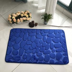 Cobblestone Embossed Bathroom <b>Bath</b> <b>Mat</b> <b>Non</b>-<b>slip</b> Carpets in Wash Basin Bathtub Side Floor Rug Shower Room Doormat Memory Foam Pad - Product Image 2
