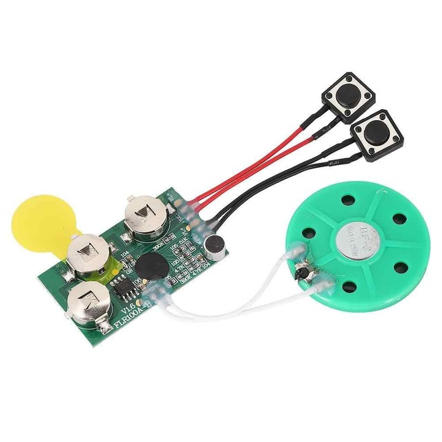 Custom Greeting Card Music Movement Light Sensor LED Sound Module Recordable Birthday Greeting Card Sound Generator