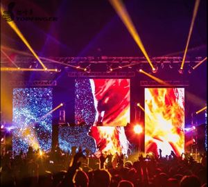 Toit d'éclairage extérieur de système d'affichage d'écran de LED de robinet d'alliage d'aluminium de 290mm certifié par TUV pour la botte d'étape - Product Image 1