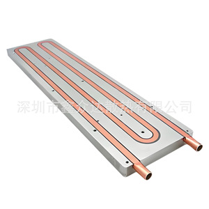 แผ่นระบายความร้อน Xinzhongda รุ่น GL ซีรีส์ อลูมิเนียมอัลลอยด์แบบฝังท่อแนวนอนสำหรับงานอุตสาหกรรม - Product Image 1
