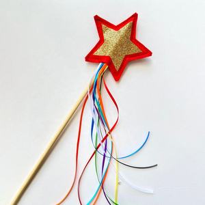 Star Fairy Wand Halloween <b>Easter</b> Props Cosplay Party Princess Halloween Birthday Party Halloween Star Fairy Wand Magic - Product Image 3