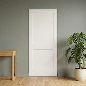 Puerta Interior Moderna Impermeable de HDF para Dormitorio, Hotel, Apartamento - Product Image 1