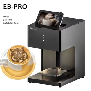 EVEBOT EB-FC1 Free Shipping Selfie Coffee Printer Edible Ink Cappuccino Puff <strong>Cocktail</strong> Full Color <strong>Barista</strong> Desserts Tablet - Product Image 5