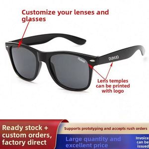 Lunettes de soleil rétro 2140 style rivet, couleur bonbon, personnalisables avec logo imprimable, monture en PC, cadeau promotionnel Europe/États-Unis - Product Image 4