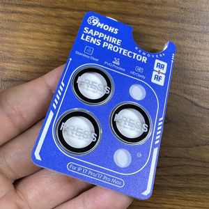 Protecteur de lentille en verre <span class=keywords><strong>saphir</strong></span> PVD anneau en acier inoxydable AR <span class=keywords><strong>Film</strong></span> de protection de caméra arrière antireflet pour iPhone 17 Pro Max 17 - Product Image 5